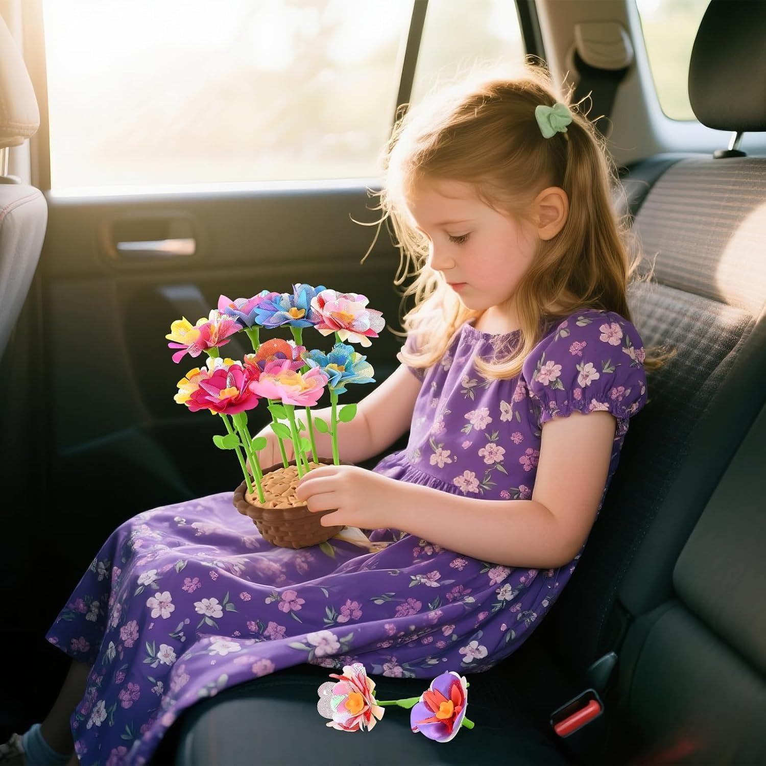 Flower Press Craft Kit for Kids, 221 Pieces: image 3