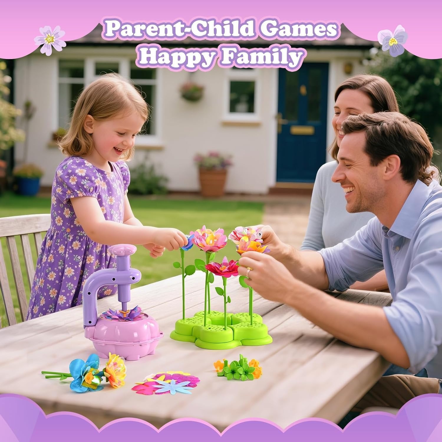 Flower Press Craft Kit for Kids, 221 Pieces: image 6