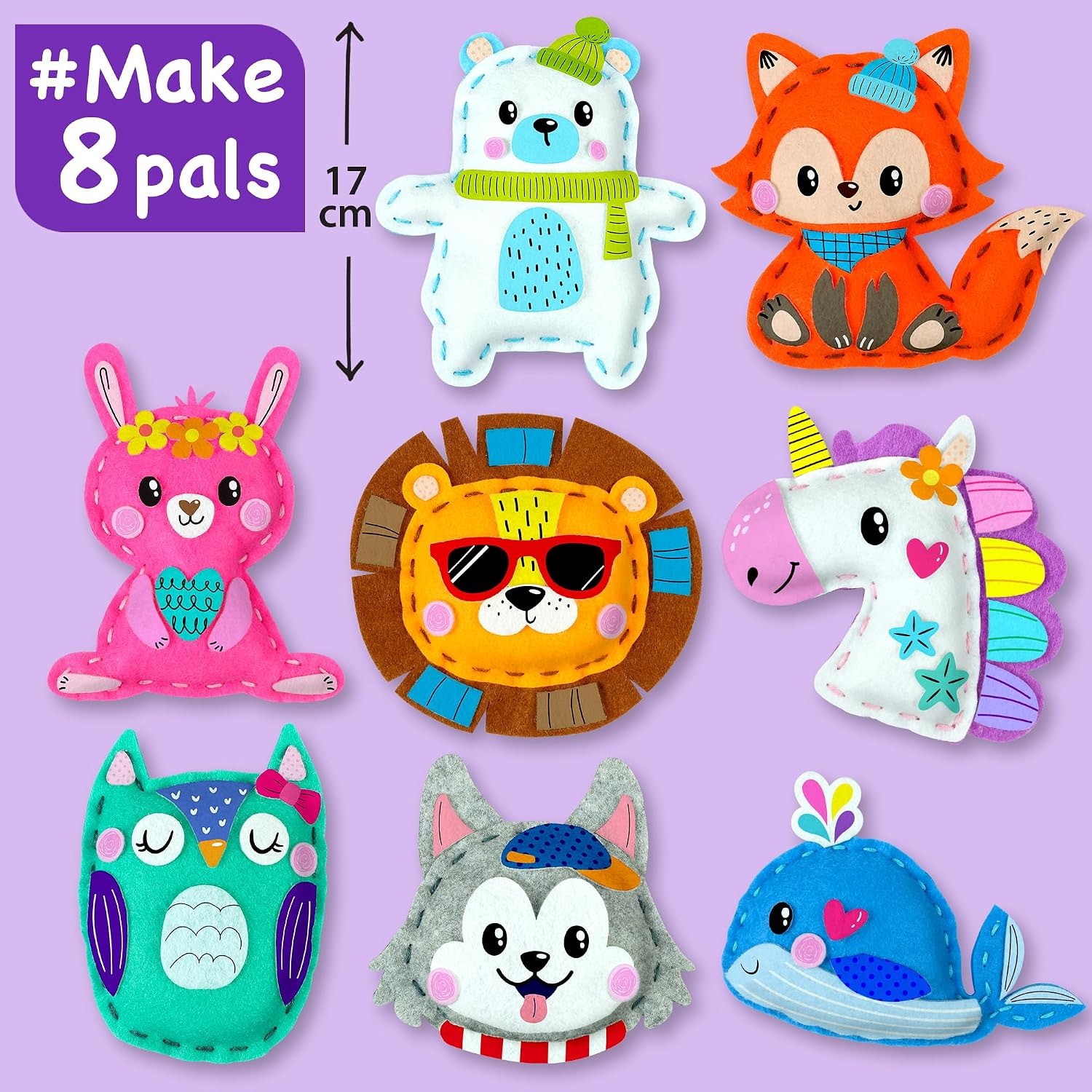 Unicorn Sewing Kit for Kids: image 2