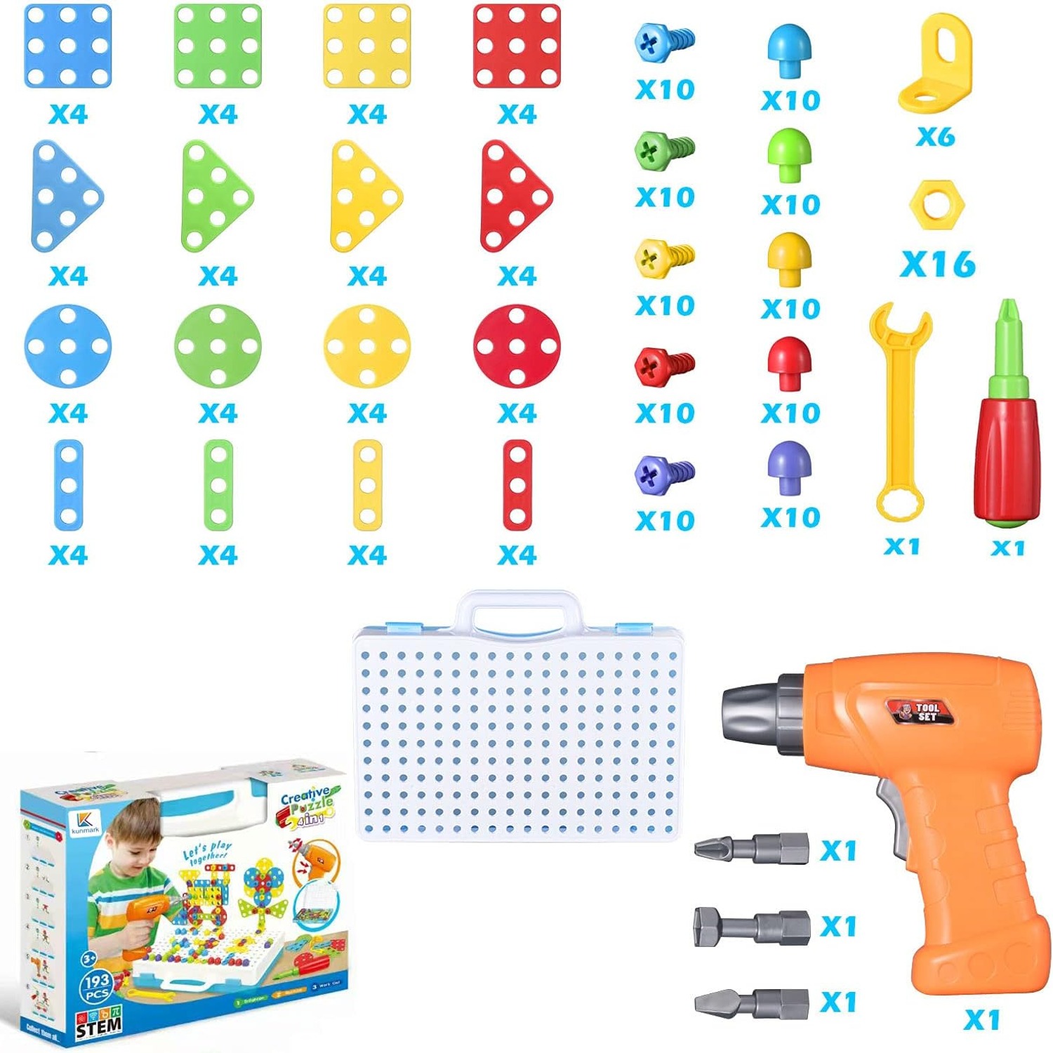 Drill and Build Block Set: image 5