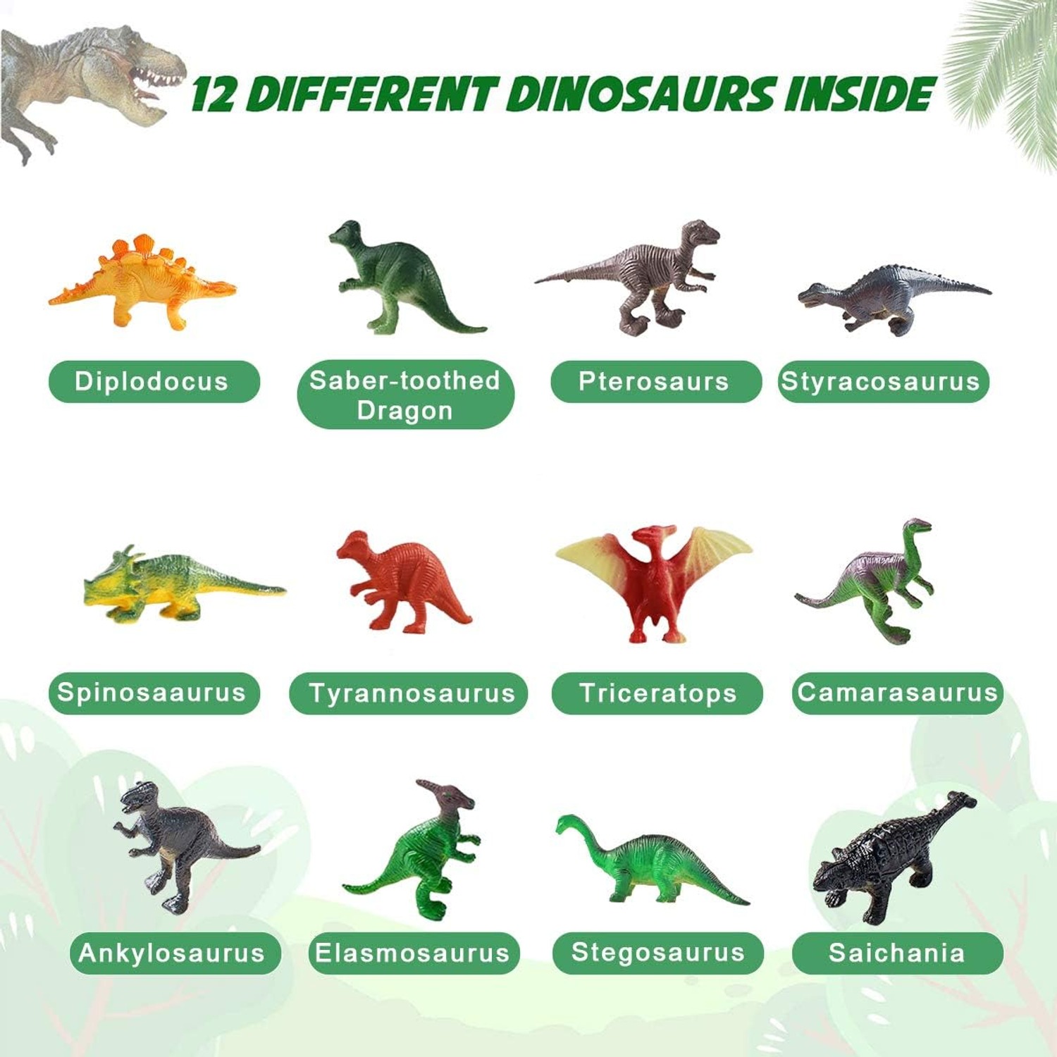 12 Pack Dinosaur Egg Dig Kit with Tools and Learning Cards