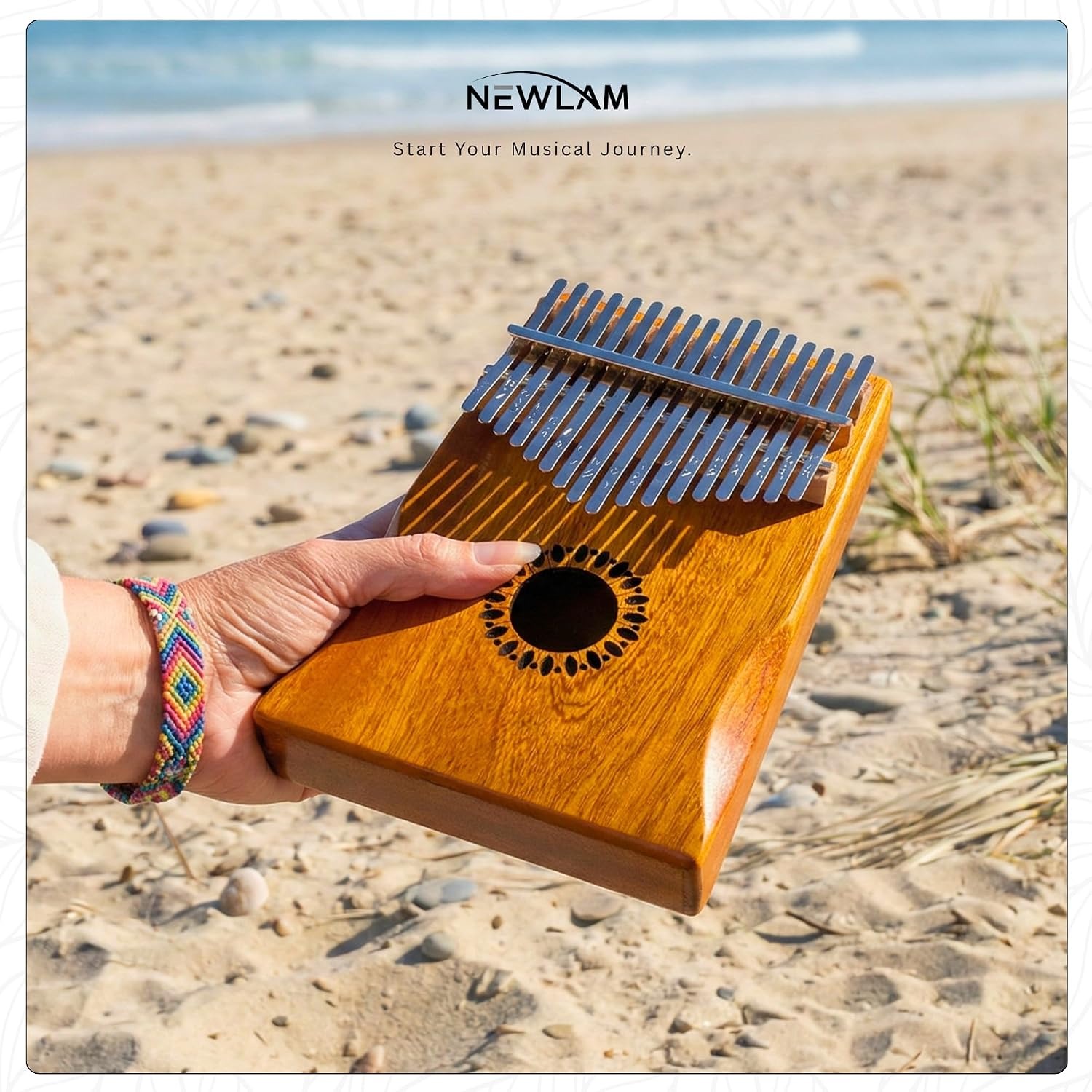 17 Key Kalimba Thumb Piano: image 2