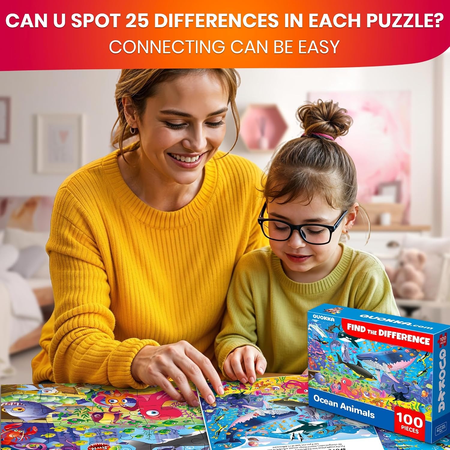 100 Piece Animal Jigsaw Puzzle Set: image 3