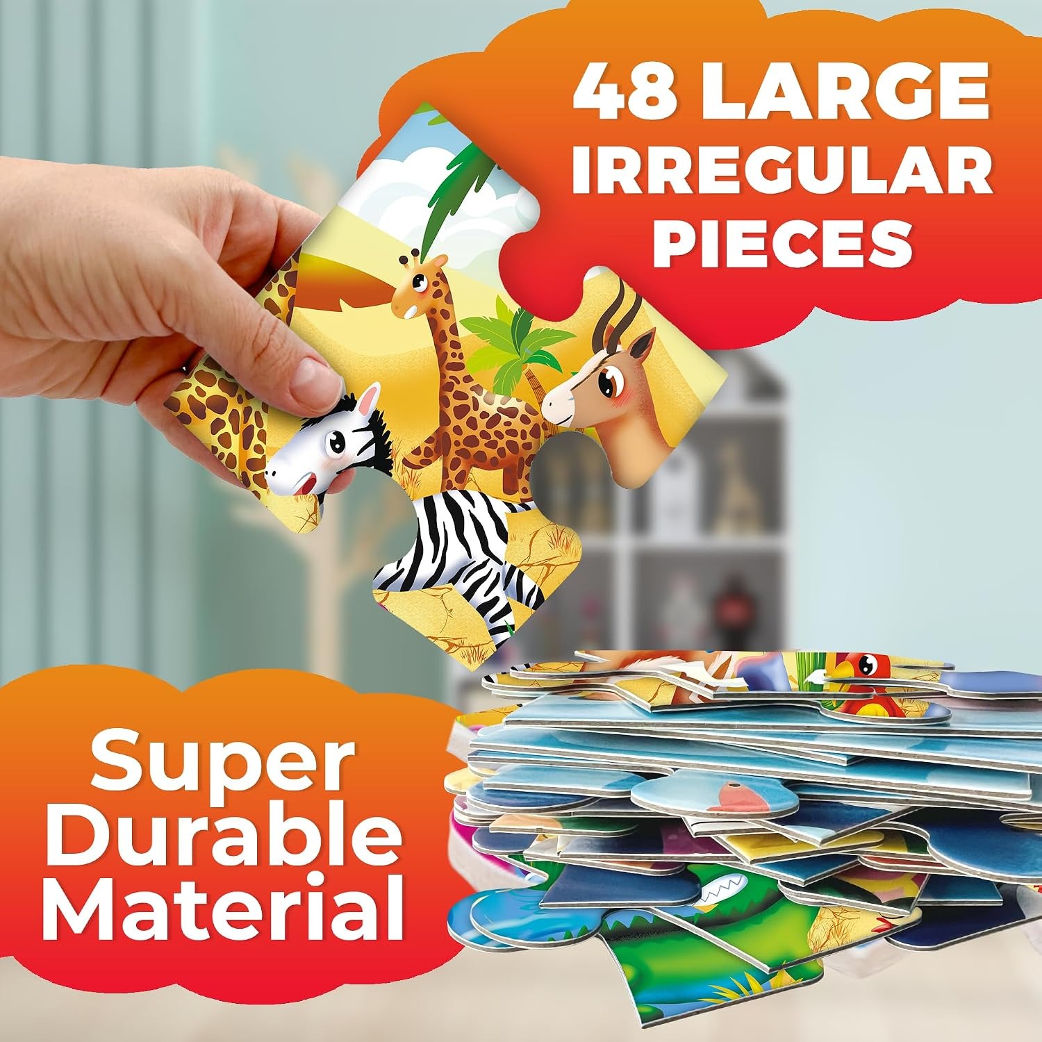 Giant Bugs 48 Piece Floor Puzzle