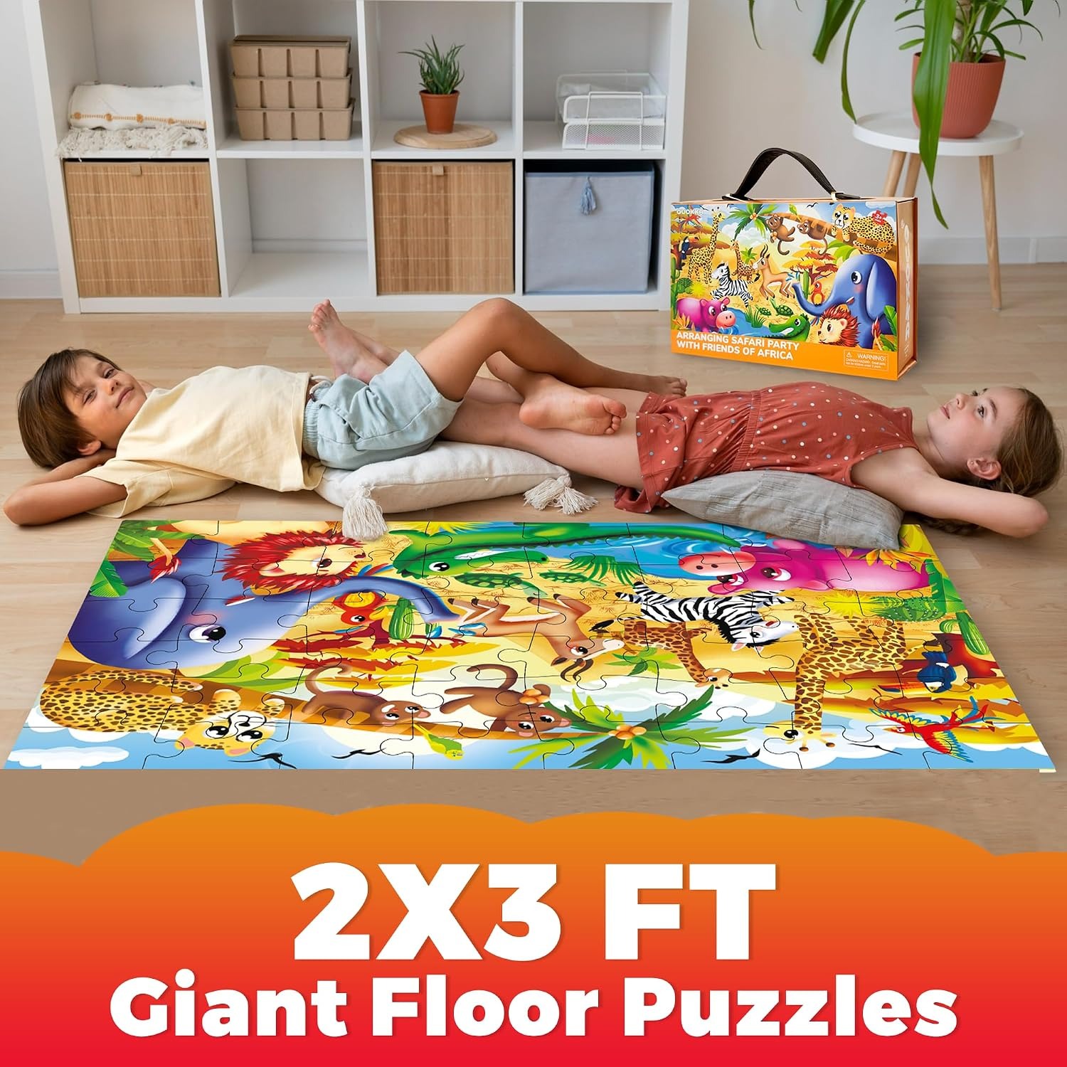 Giant Bugs 48 Piece Floor Puzzle