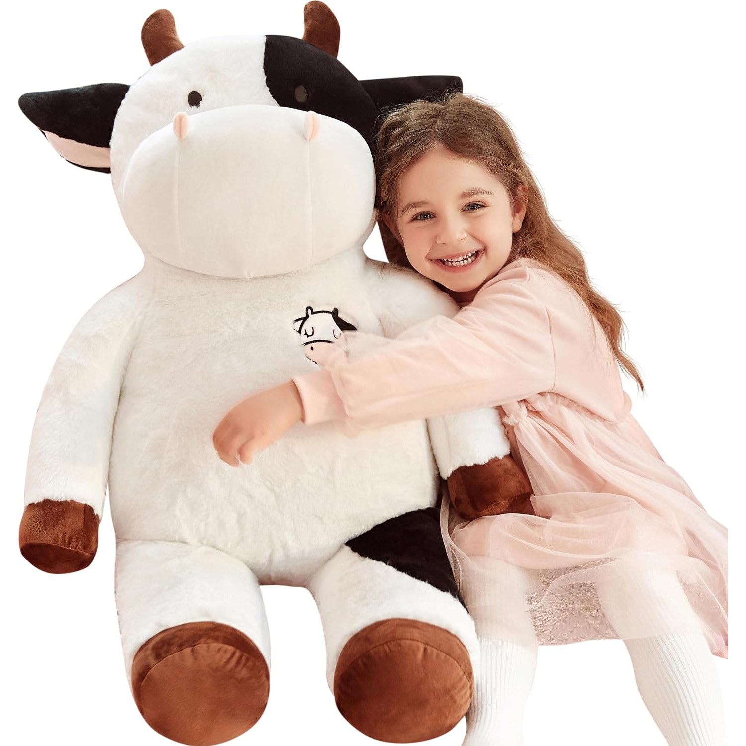 Giant Cow Plush 78cm Soft Toy