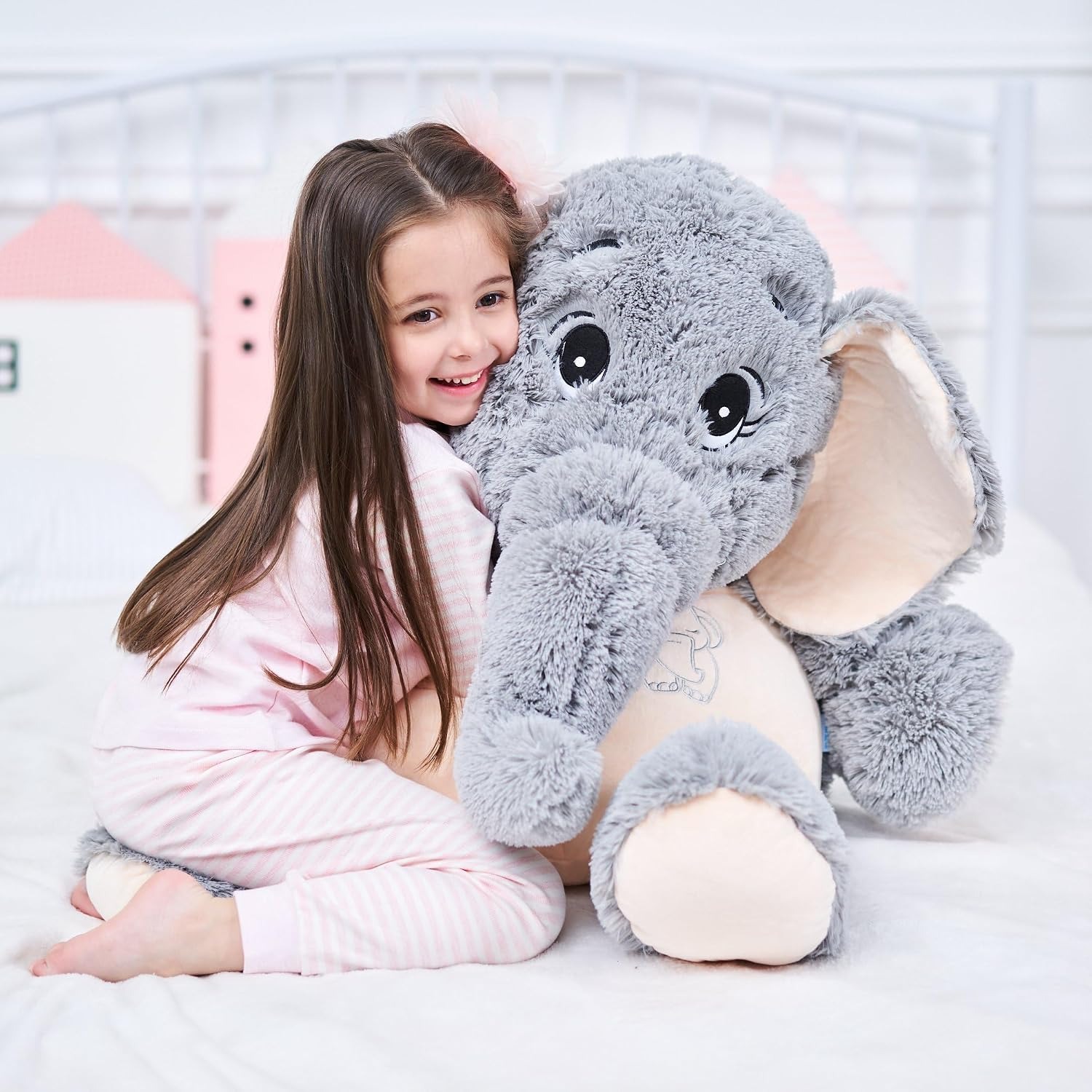 Giant Elephant Plush 100cm Jumbo Stuffed Animal