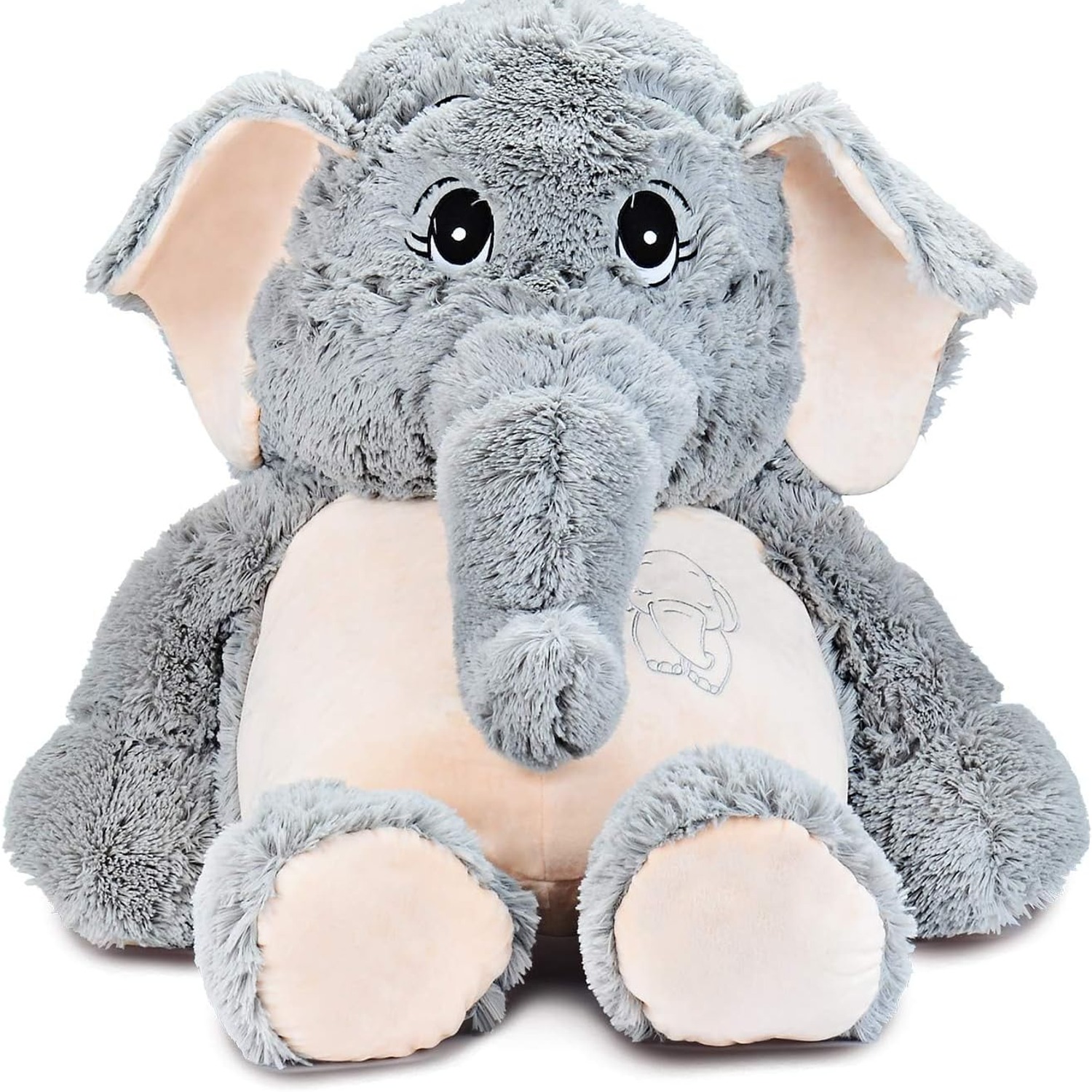 Giant Elephant Plush 100cm Jumbo Stuffed Animal