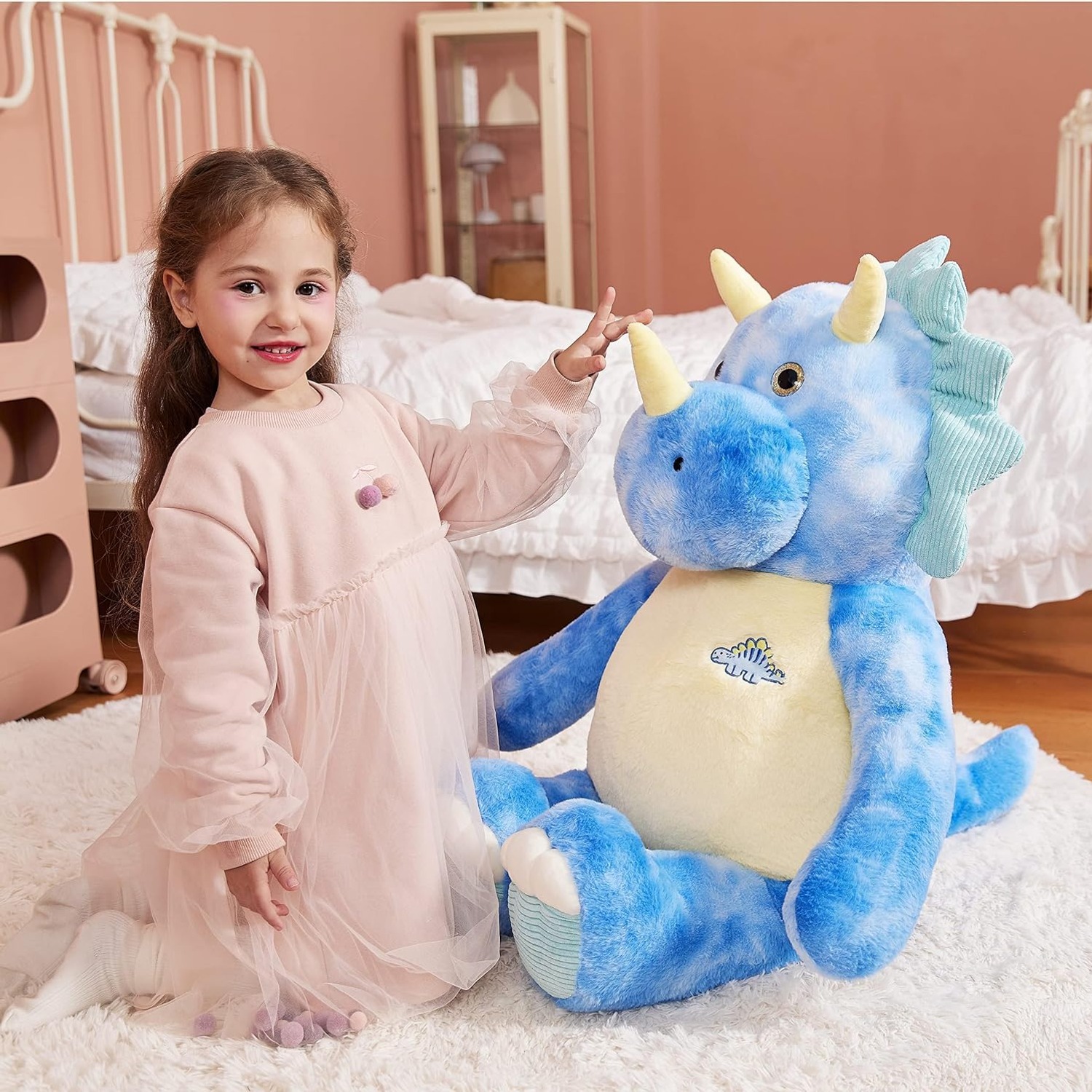 Giant Triceratops Plush Dinosaur 78cm