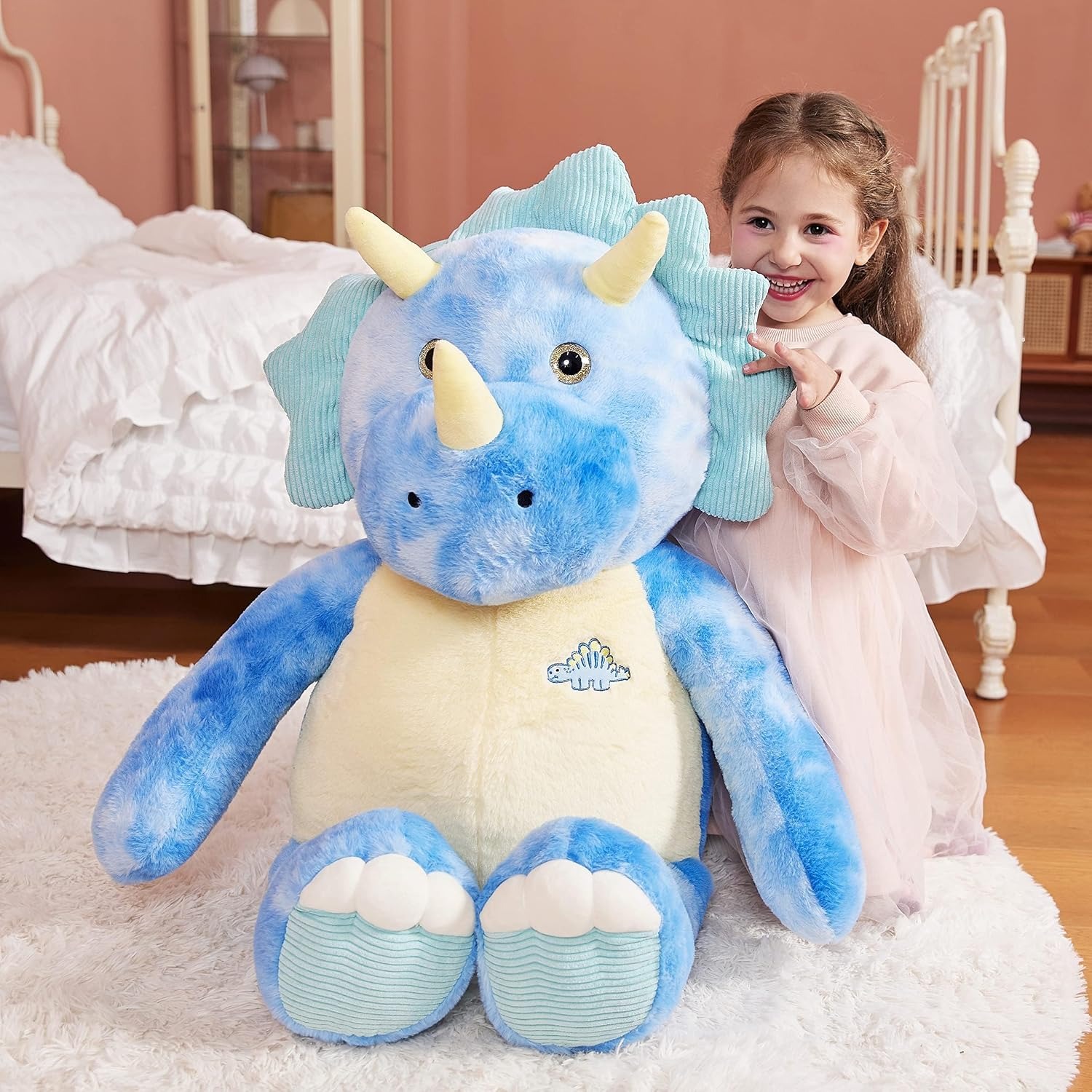 Giant Triceratops Plush Dinosaur 78cm