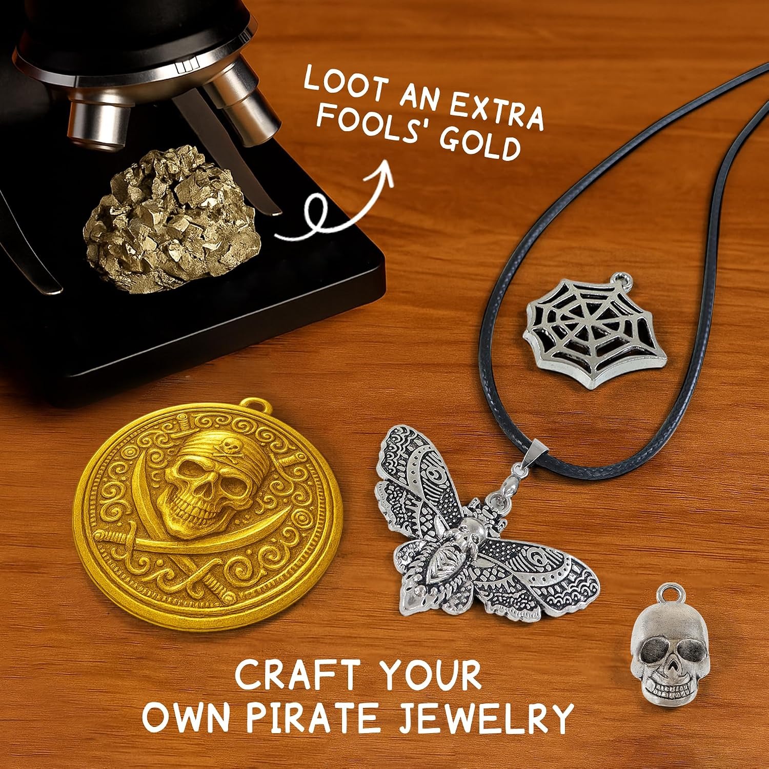 Pirate Treasure Coins Dig Kit