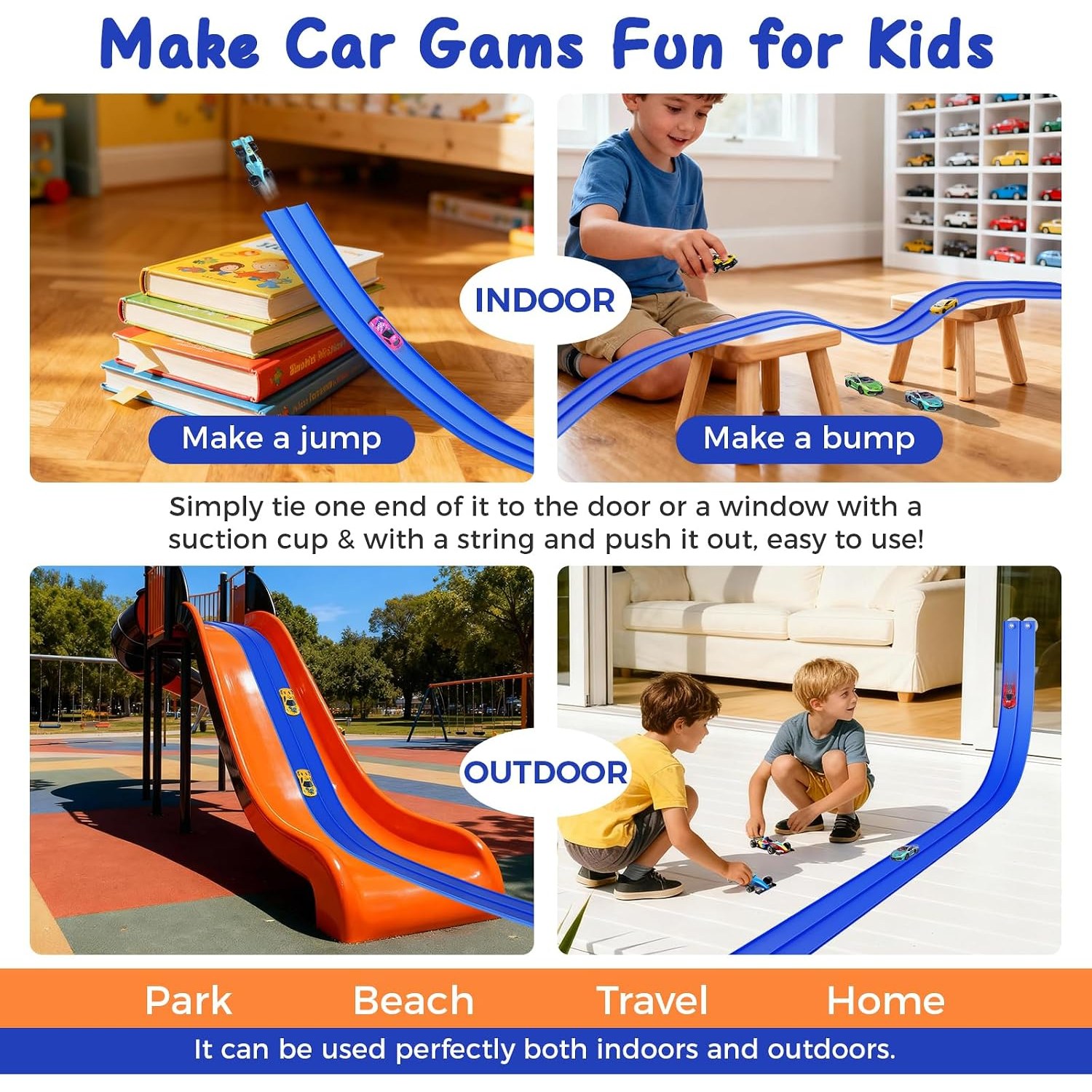Flexible Race Track with 4 Cars: image 4