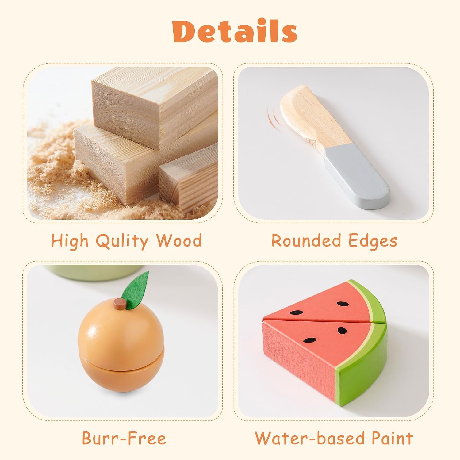 Wooden Cutting Fruit Set: image 7